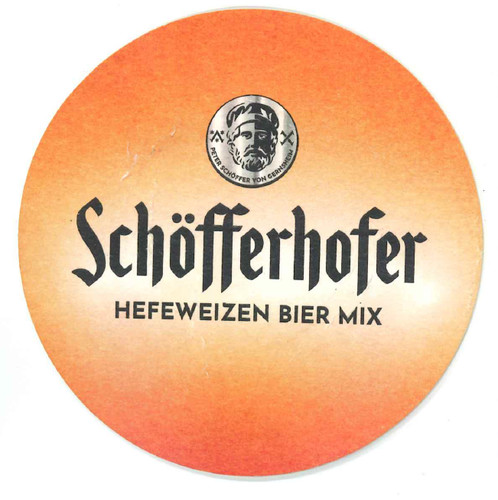 Schofferhofer bierdeckel - schofferhofer,