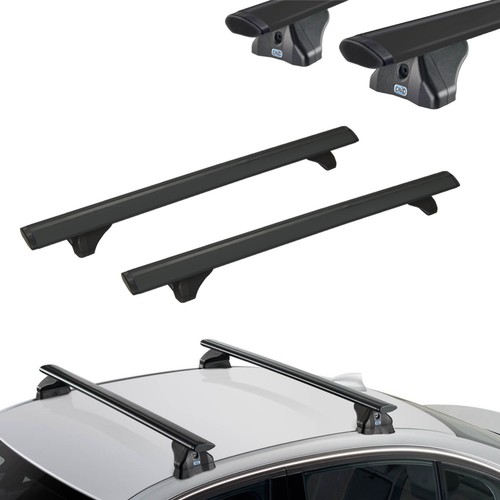 Alu schwarz dachträger für - schwarz,